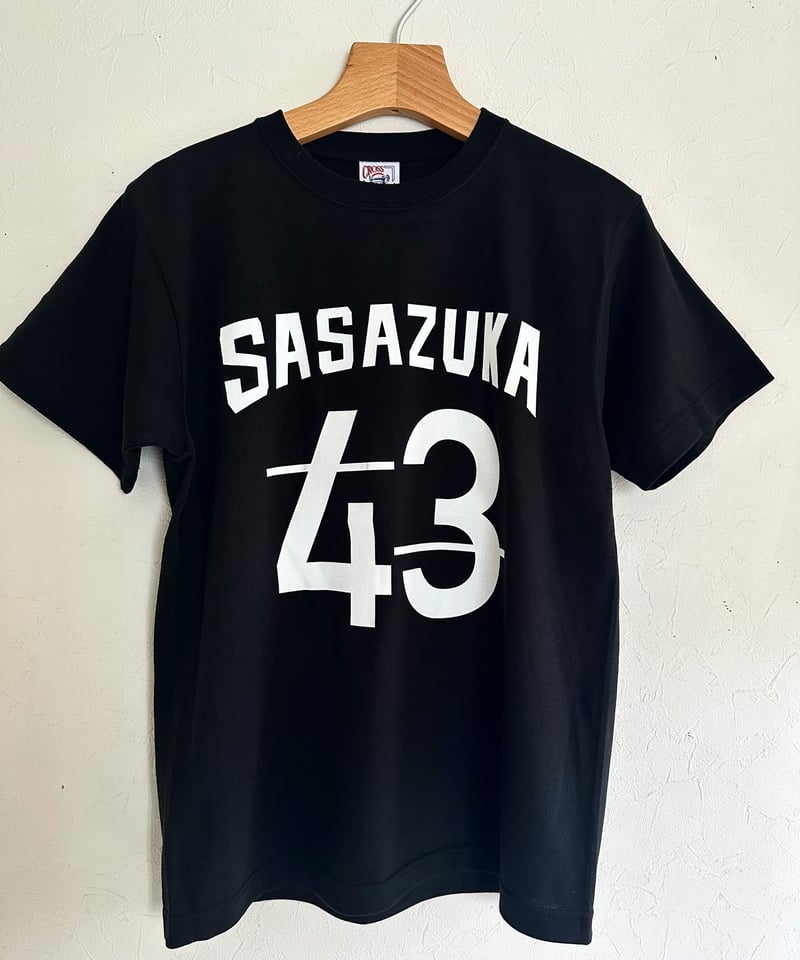 SASAZUKA43 Tシャツ《おとな》クロ | niyari