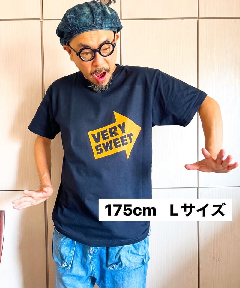 脇が甘いTシャツ〈ネイビー〉 | niyari