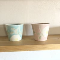 カラフルフラワー　そばちょこ