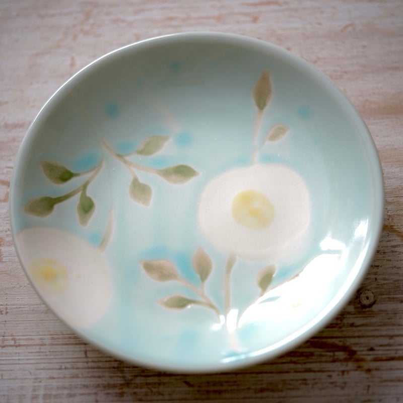 【あやの】肺皿 カラフルフラワー 5寸皿 | atelierLUXE 通販サイト 愛媛県の伝統