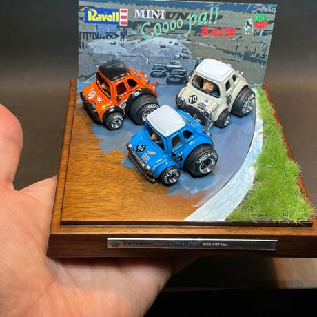 HANDMADE Deal’s Models 【one off!! 「MINI Coooo pa!! RACE」 BOX ART Ver.】vanvan customQ」