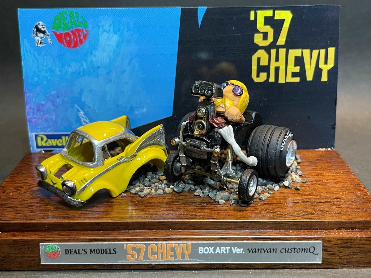 ALL HANDMADE Deal's Models 【one off!! '57 CHEVY