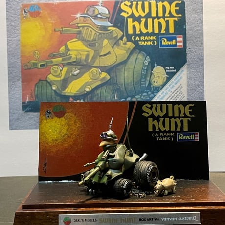 HANDMADE Deal’s Models 【one off!! Swine Hunt BOX ART Ver.】vanvan customQ