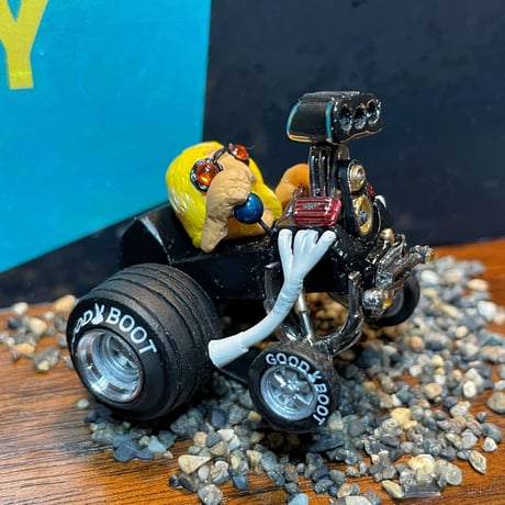 ALL HANDMADE Deal’s Models【one off!! ’57 cHEVY BOX ART Ver.Ⅱ】vanvan customQ」