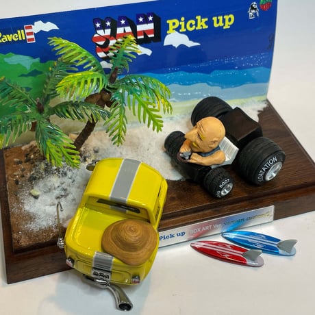 HANDMADE Deal’s Models 【one off!! 「VAN pick up」 BOX ART Ver.】  vanvan customQ」