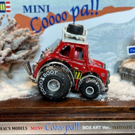 HANDMADE Deal’s Models 【MINI Coooo pa!! Monte Carlo Rally Ver.】 vanvan customQ