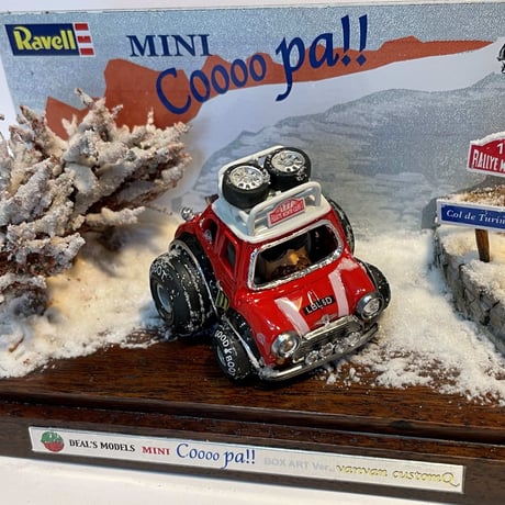 HANDMADE Deal’s Models 【MINI Coooo pa!! Monte Carlo Rally Ver.】 vanvan customQ
