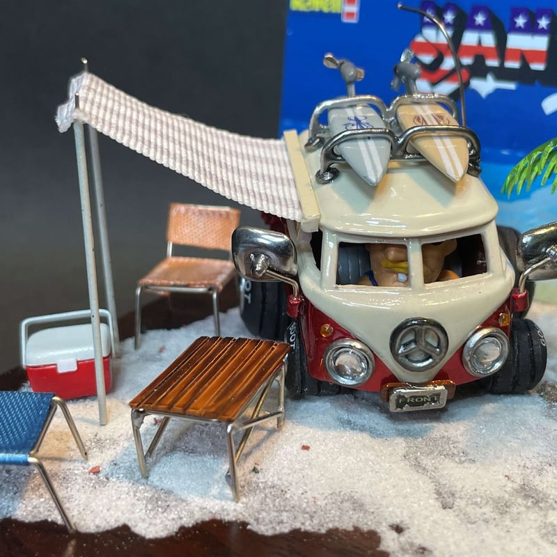 HANDMADE Deal's Models 【VAN Camping BOX ART Ver