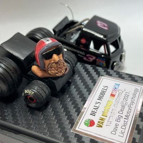 HANDMADE Deal’s Models【VAN pickup NASCAR Ver.】vanvan customQ」