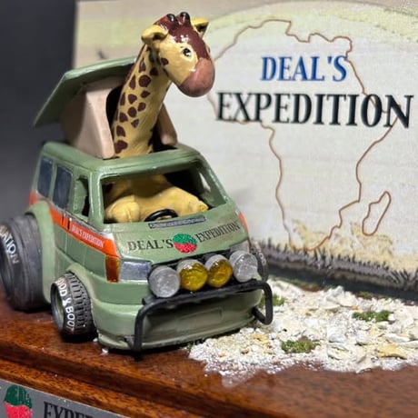 vanvan customQ original Deal’s Models 【one off!! 「Deal’s EXPEDITION」 BOX ART Ver.】