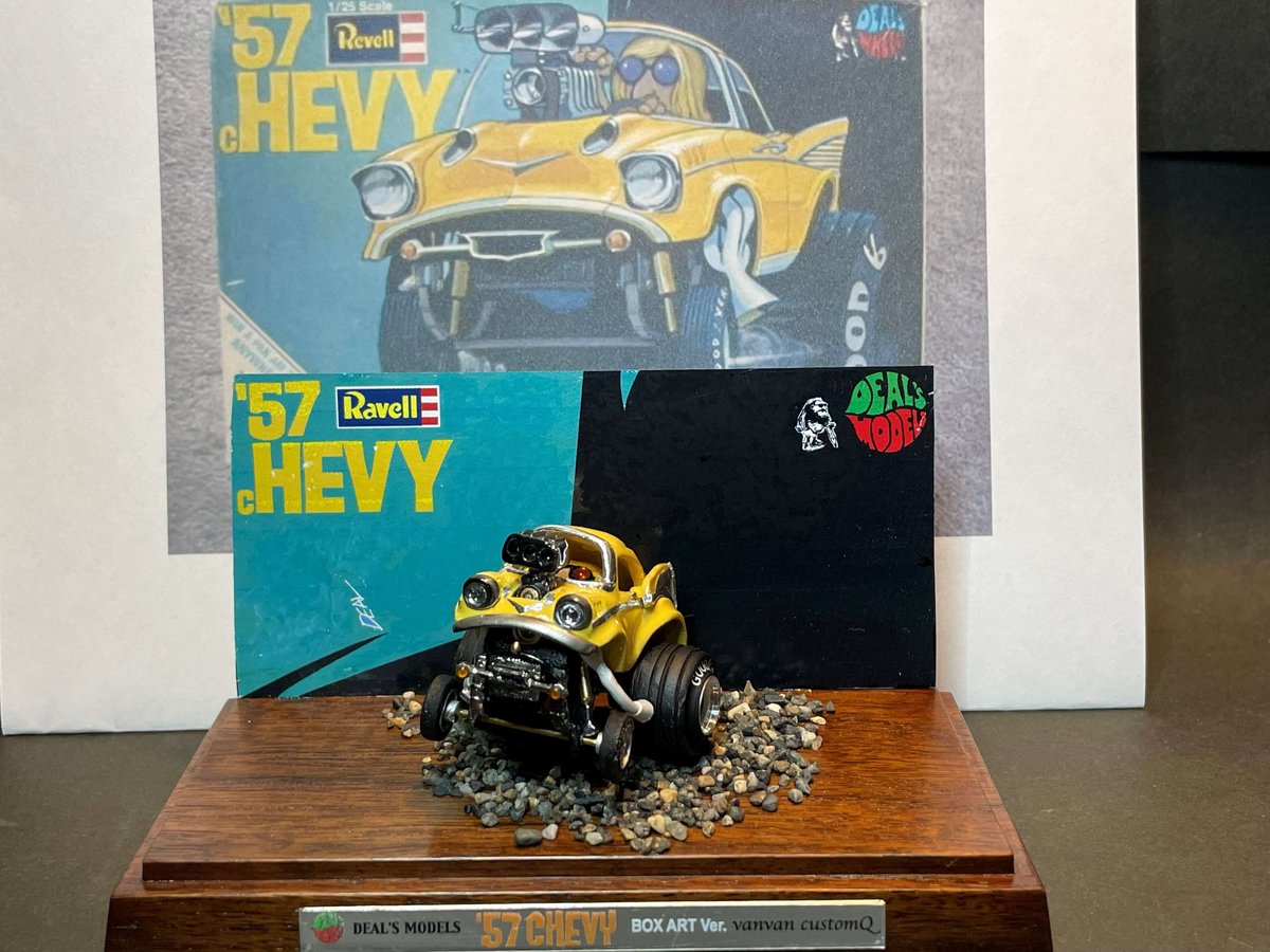 ミニカー 1:16 Tom Mon McEwen 57 Chevy NHRA Tom Mongoose McEwen 1957 Chevy Funny Car 1/24