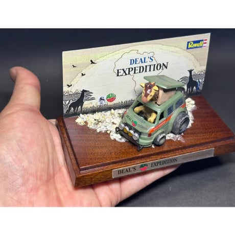 vanvan customQ original Deal’s Models 【one off!! 「Deal’s EXPEDITION」 BOX ART Ver.】