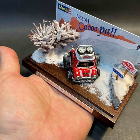 HANDMADE Deal’s Models 【MINI Coooo pa!! Monte Carlo Rally Ver.】 vanvan customQ