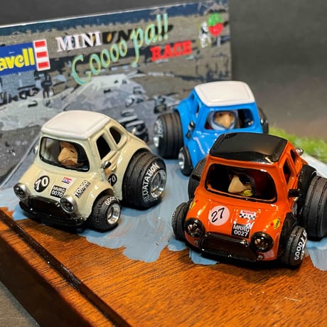 HANDMADE Deal’s Models 【one off!! 「MINI Coooo pa!! RACE」 BOX ART Ver.】vanvan customQ」