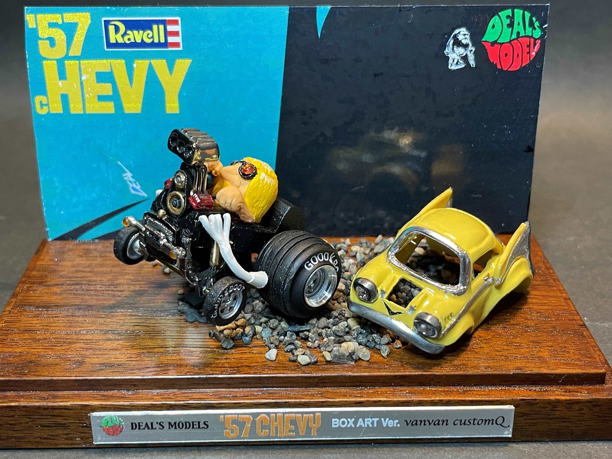 ALL HANDMADE Deal's Models【one off!! '57 cHEVY