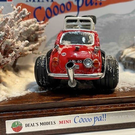 HANDMADE Deal’s Models 【MINI Coooo pa!! Monte Carlo Rally Ver.】 vanvan customQ