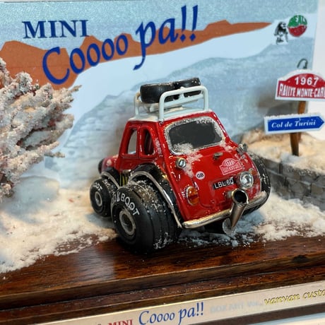 HANDMADE Deal’s Models 【MINI Coooo pa!! Monte Carlo Rally Ver.】 vanvan customQ