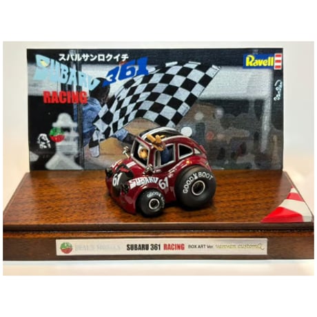 vanvan customQ original Deal’s Models 【one off!! 「SUBARU 361(スバルサンロクイチ)Racing」 BOX ART Ver.