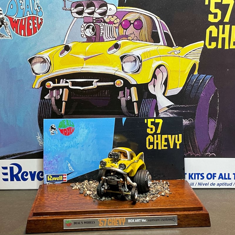 ALL HANDMADE Deal's Models 【one off!! '57 CHEVY