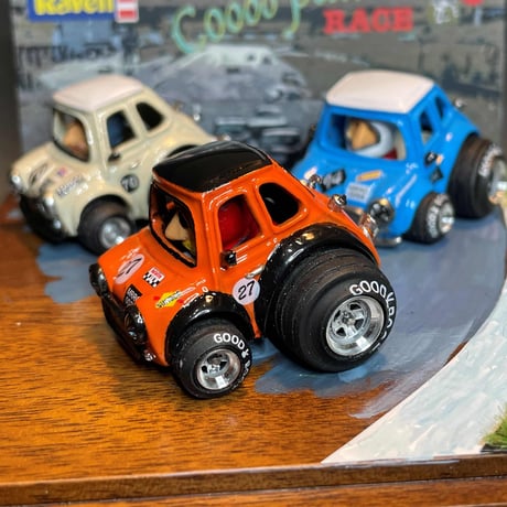 HANDMADE Deal’s Models 【one off!! 「MINI Coooo pa!! RACE」 BOX ART Ver.】vanvan customQ」