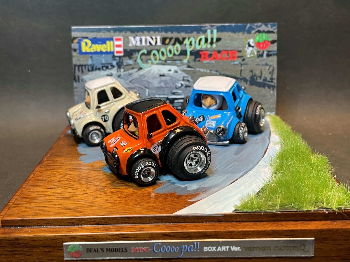 HANDMADE Deal's Models 【one off!! 「MINI Coooo p HANDMADE Deal's Models 【one off!! 「MINI Coooo p
