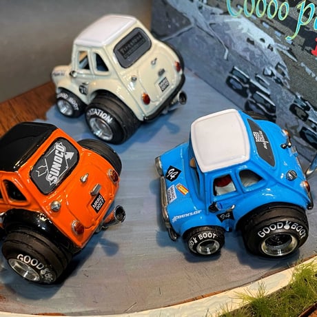 HANDMADE Deal’s Models 【one off!! 「MINI Coooo pa!! RACE」 BOX ART Ver.】vanvan customQ」