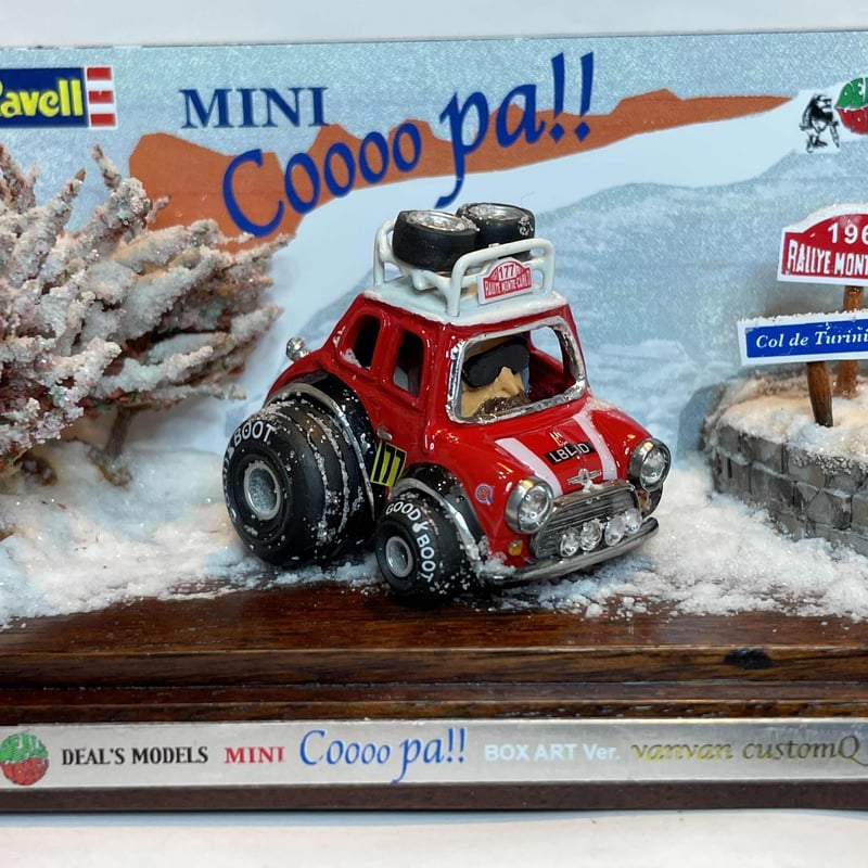 HANDMADE Deal's Models 【MINI Coooo pa!! Monte C