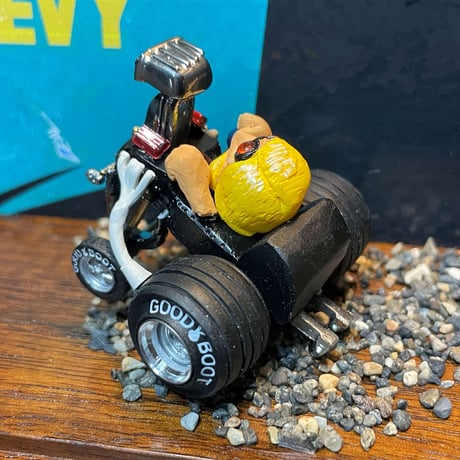 ALL HANDMADE Deal’s Models【one off!! ’57 cHEVY BOX ART Ver.Ⅱ】vanvan customQ」