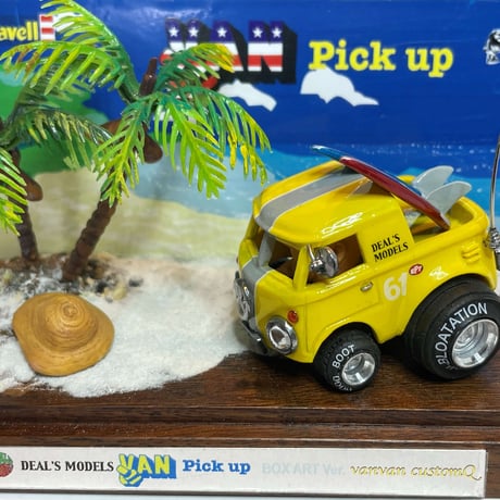 HANDMADE Deal’s Models 【one off!! 「VAN pick up」 BOX ART Ver.】  vanvan customQ」