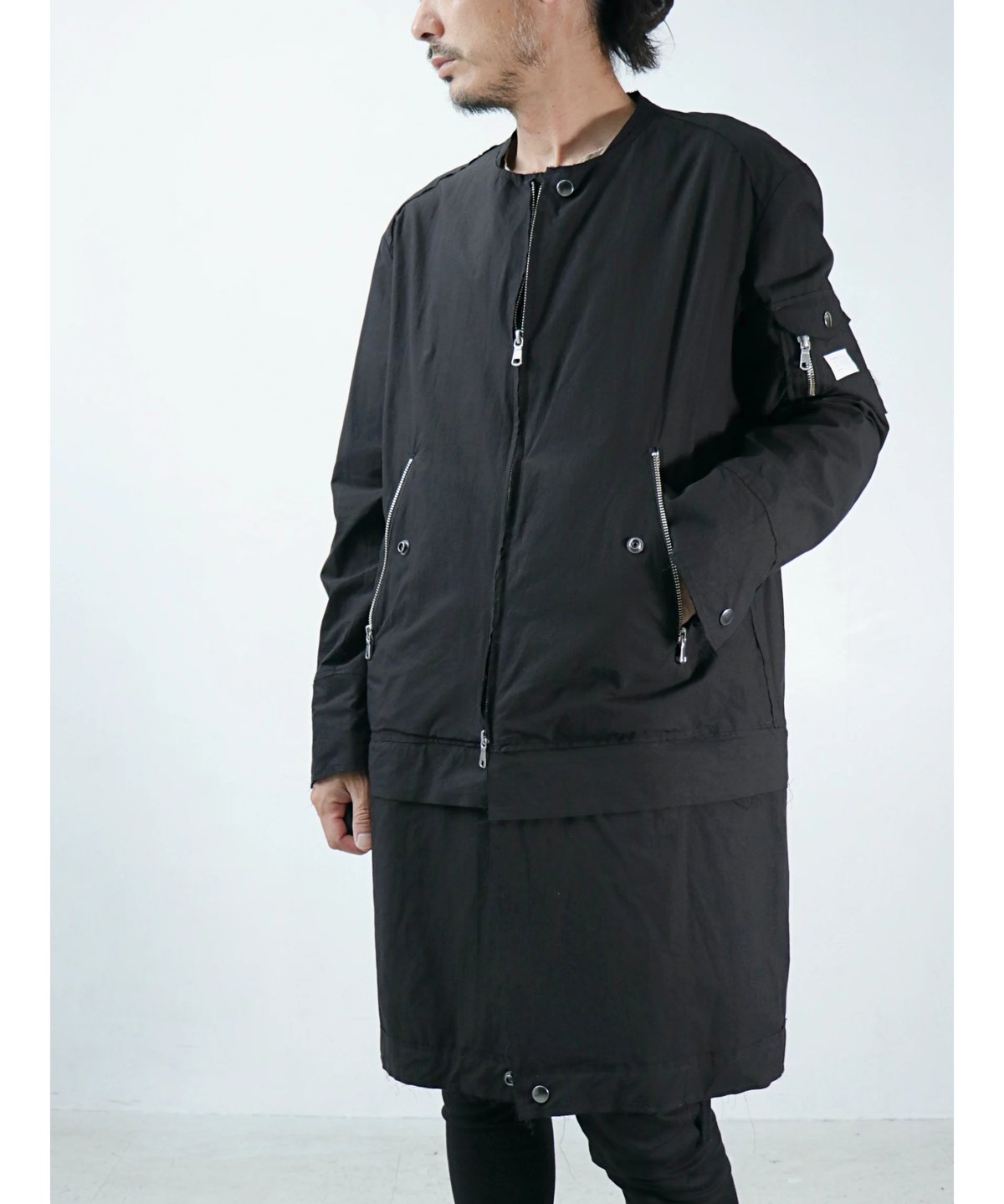 ジャケット・アウター ASKYY SIGNATURE BOMBER JKT / GREYSH BEG