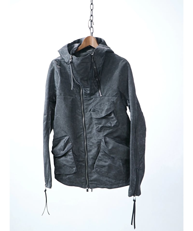 D.HYGEN / ST104-0125S / 顔料コーティングナイロンフーデット