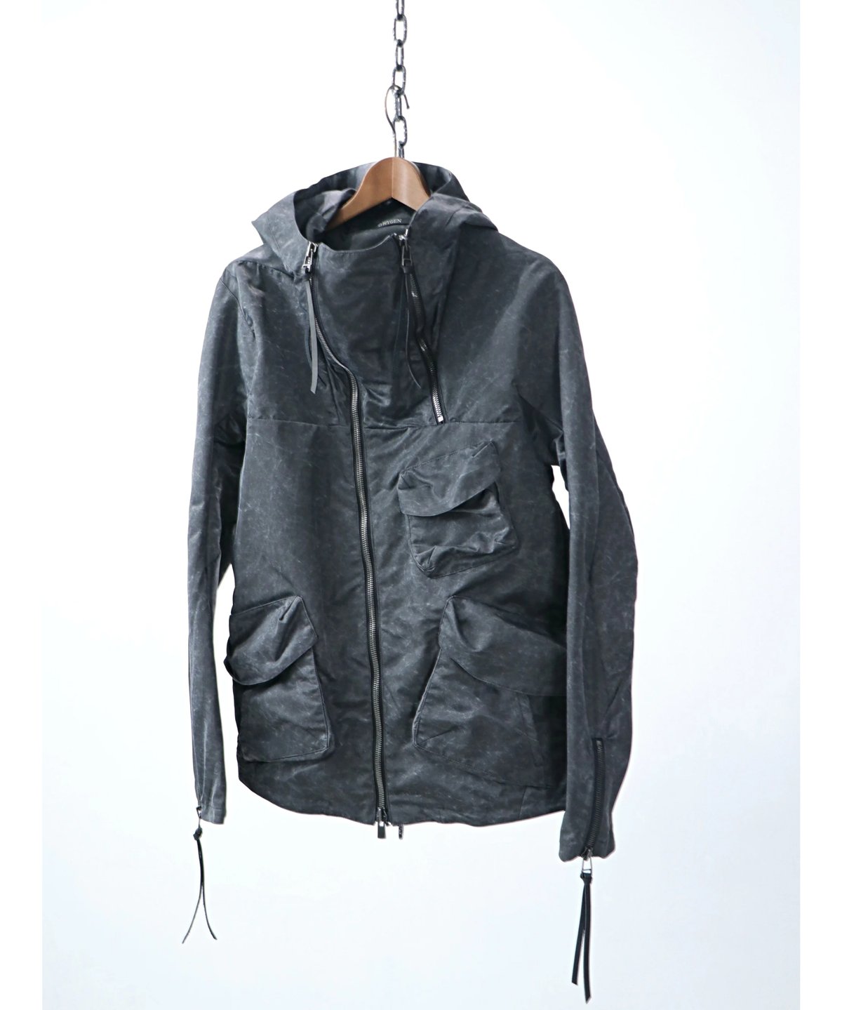 ジャケット・アウター HYDE D.HYGEN / ST104-0125S / 顔料コーティングナイロンフーデット