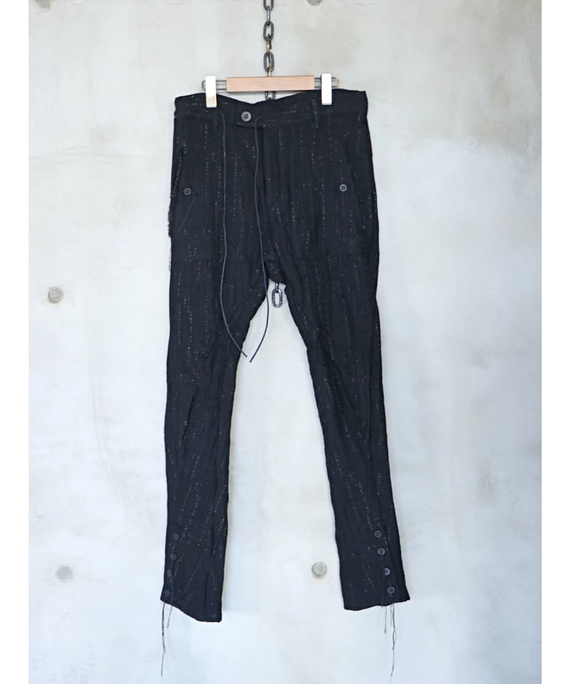 OHGA オーガ ドットパンツ ブラック サイズS 未使用に近い】OHGA オーガ ドットパンツ ブラック サイズS 2025