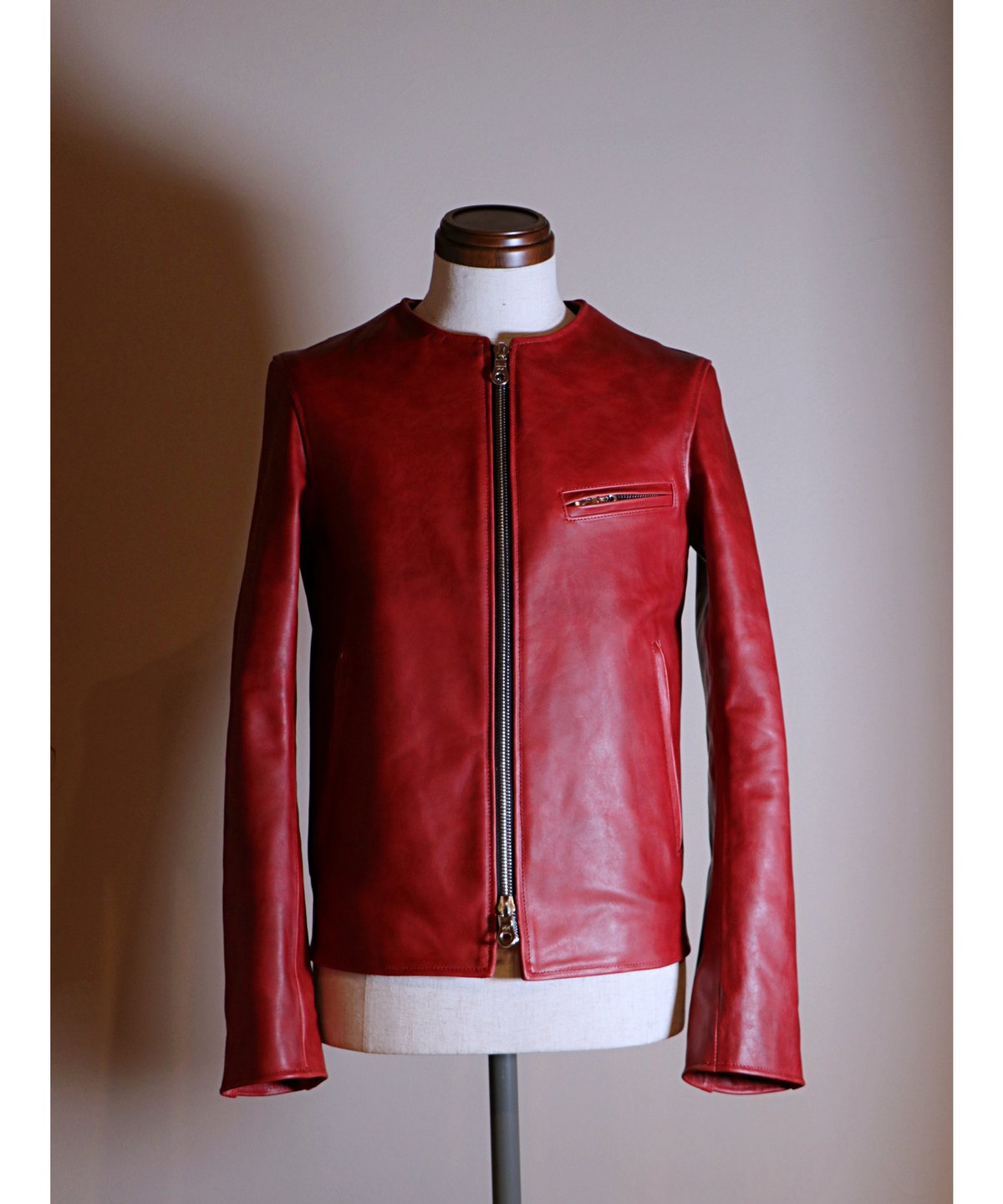 LICHT ADEL / LS-JKT02 / COLLARLESS SHINGLE RIDE