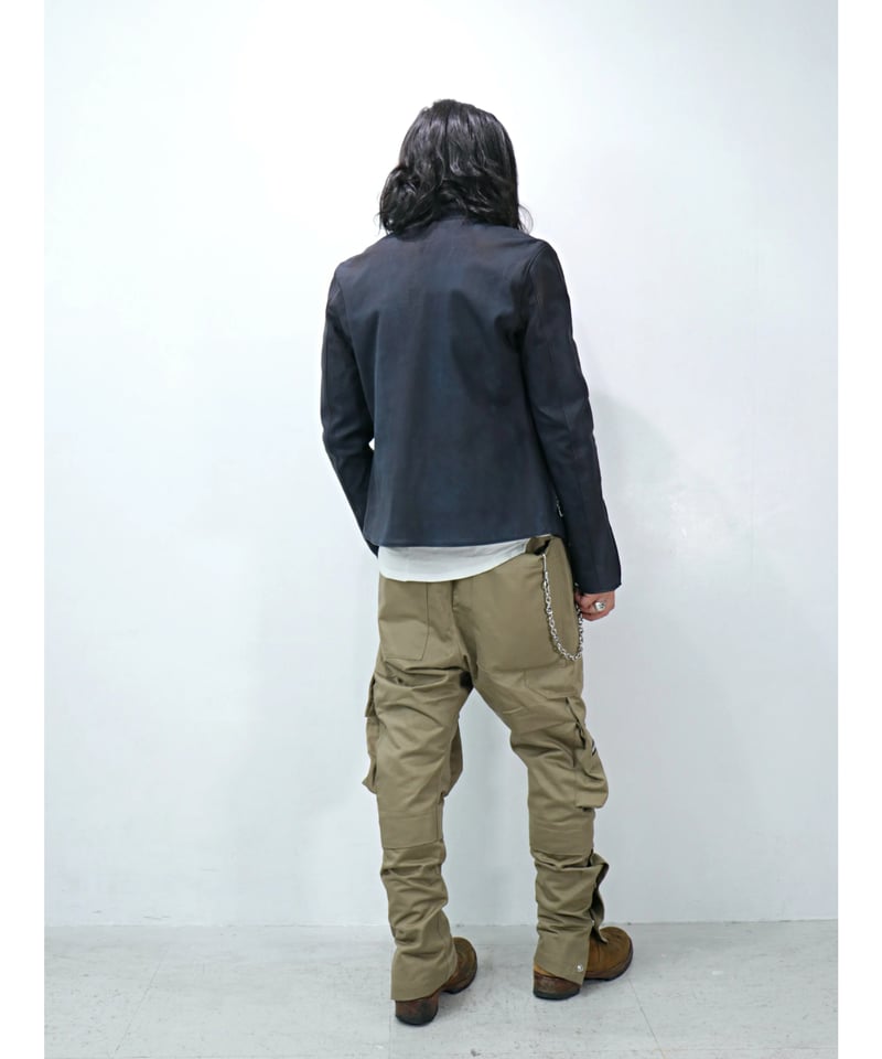 A.F ARTEFACT / ag-11063-1 / チノカーゴロングパンツ / BEIGE
