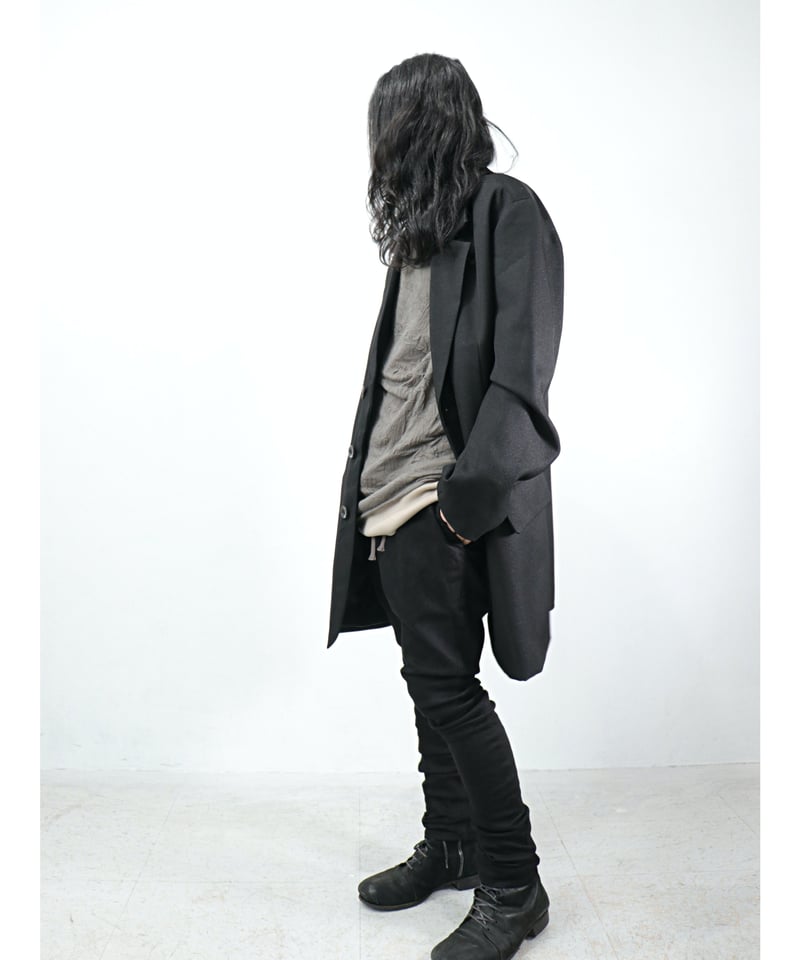 【A.F ARTEFACT】変形襟ロングコート A.F ARTEFACT】変形襟ロングコート