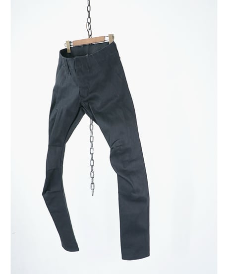 Thee OLD CIRCUS / 0199 / ROT-9 DENIM PANTS / DUST BLACK