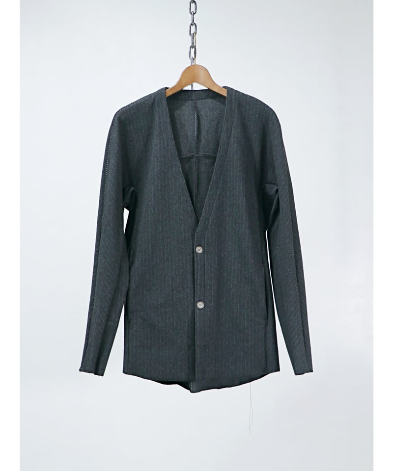 Wir Lineal / 42LA205W116 / ノーカラーカーディドレス