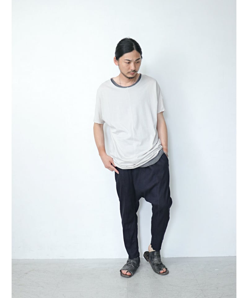 By Walid サルエルパンツ アンティーク 逸品 ヴィクトリア朝 楽天市場】FACTORY ファクトリー ウール 強撚糸 サルエルパンツ