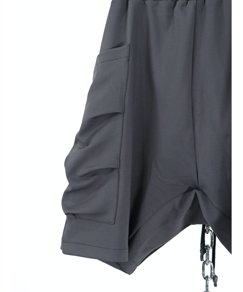 RIPVANWINKLE BUSH EASY JERSEY ブラック サルエル RIPVANWINKLE BUSH EASY JERSEY ブラック サルエル