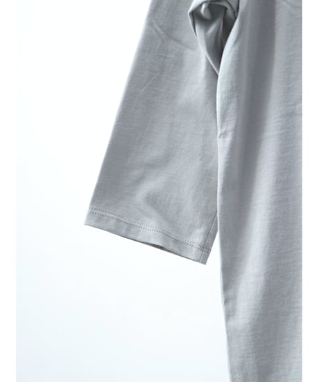 D.HYGEN / ST101-1825S / ソフトコットンジャージースリットオープンTシャツ / GRAY