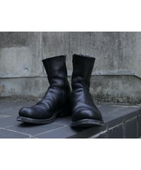 Aging  piece ( 経年変化見本 ) / " Portaille " / M21 / Twin Zip Heel Boots / Italian vachhetta-smooth BLACK