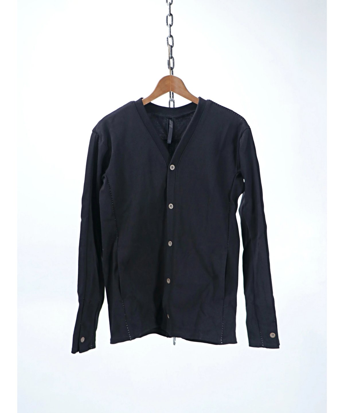 【花鳥風月】SLOW WEAR LION HARRIS TWEED YANTOR Tibetan Paisley Jacquard Flyfront Shirt Dark Yellow