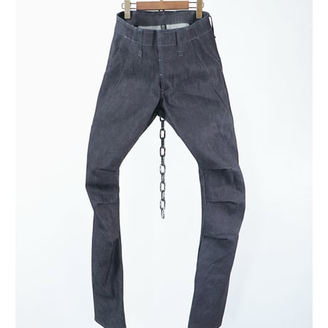 Thee OLD CIRCUS / 0199 / ROT-9 DENIM PANTS / DUST BLUE