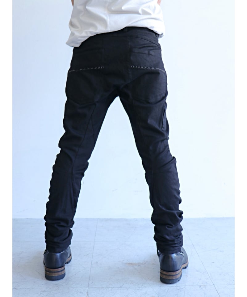 D.HYGEN / ST107-0124A / ストレッチデニムオーバーロックツイスト 