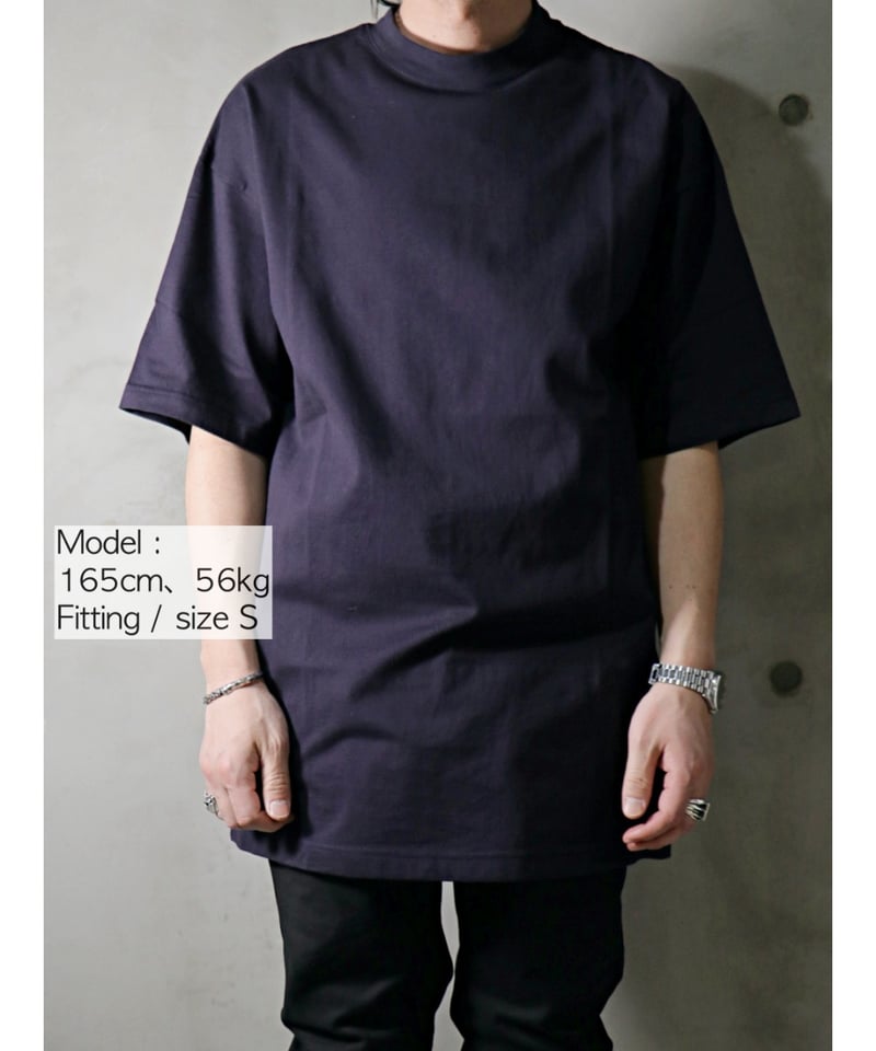 RIPVANWINKLE / RW-633 / DROP SHOULDER-T / NAVY RIPVANWINKLE / RW-633 / DROP SHOULDER-T / NAVY