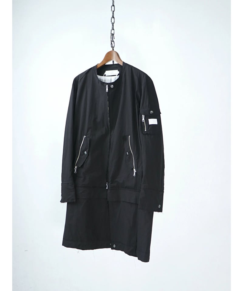 ASKYY / PT4 / コンバーチブルロングラインボンバージャケット (with