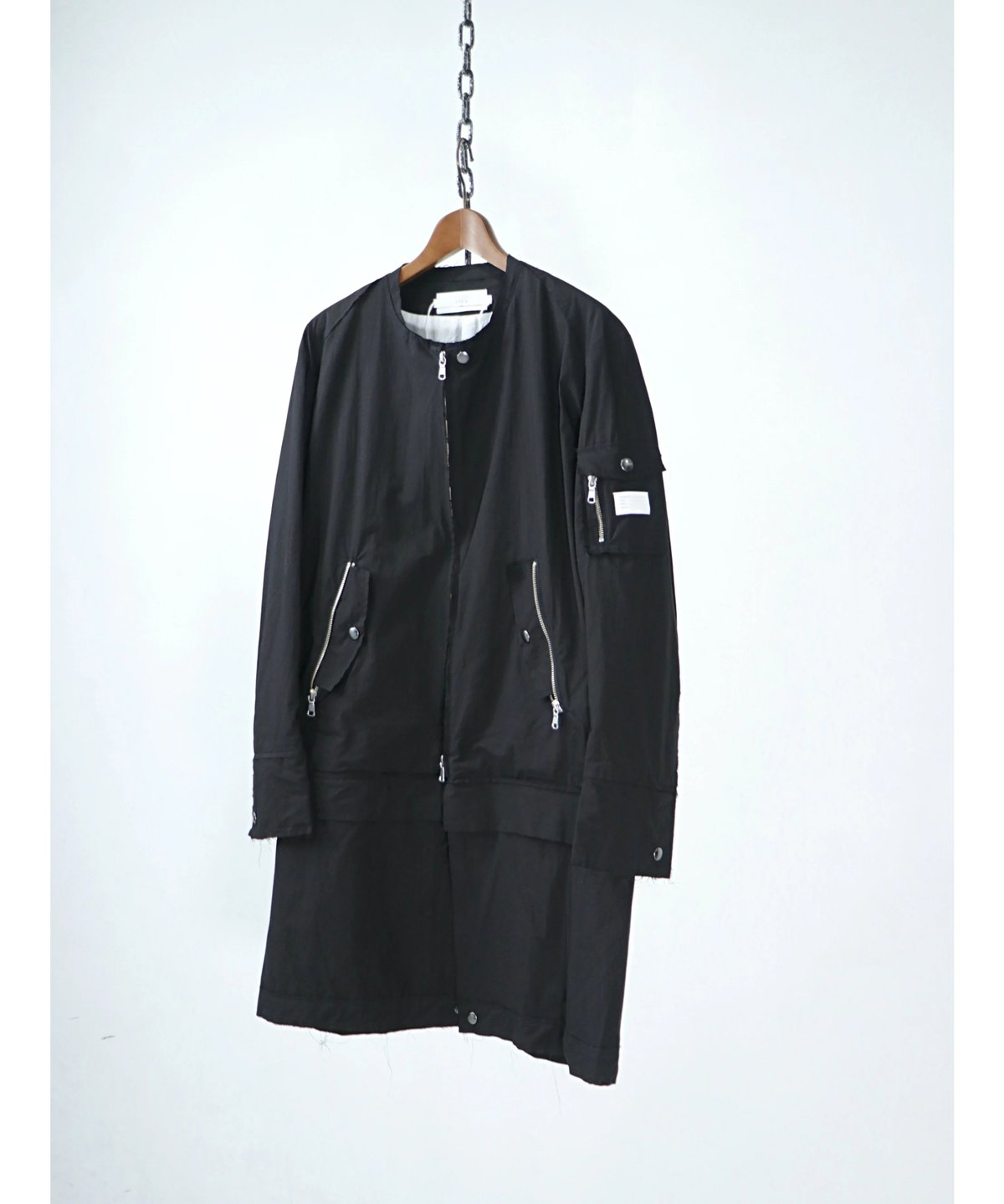 ASKYY / PT4 / コンバーチブルロングラインボンバージャケット (with