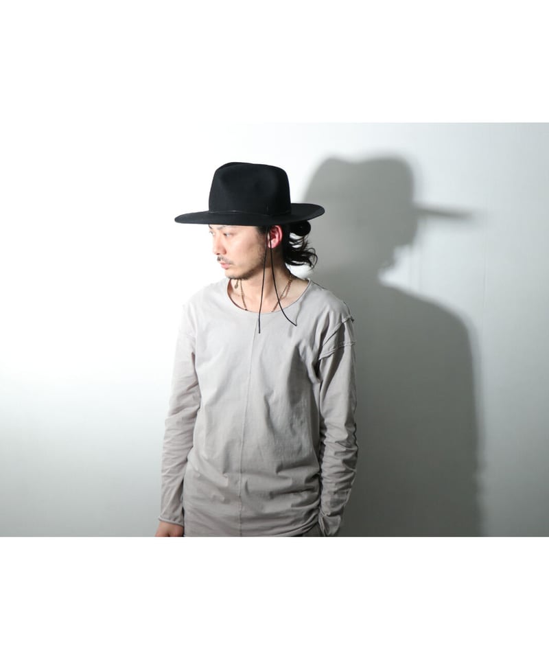 ASKYY / HH / LONG BRIM HAT / BLK | Owls Himej...