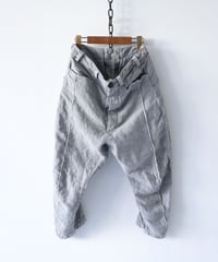 Vital / VT-2002-1 / Sumi Dyed Cropped Pants / L.GREY